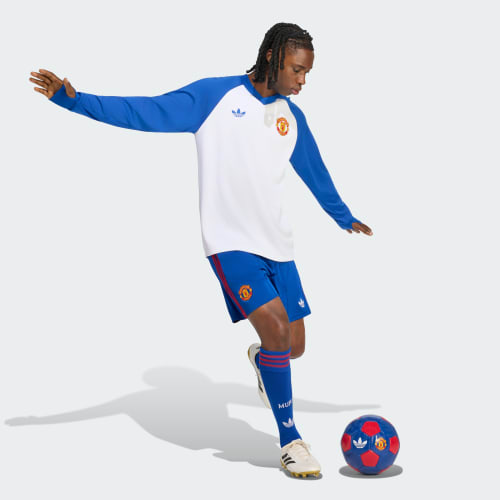 Blaue Manchester United 26/27 Auswärts Shorts
