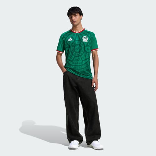Grünes Mexiko 26 Heimtrikot