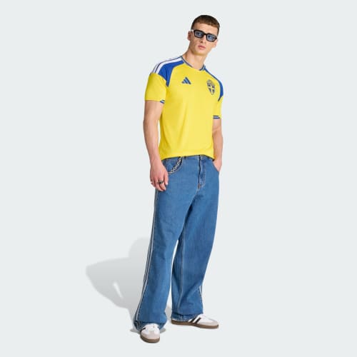Gelbes Schweden 26 Heimtrikot