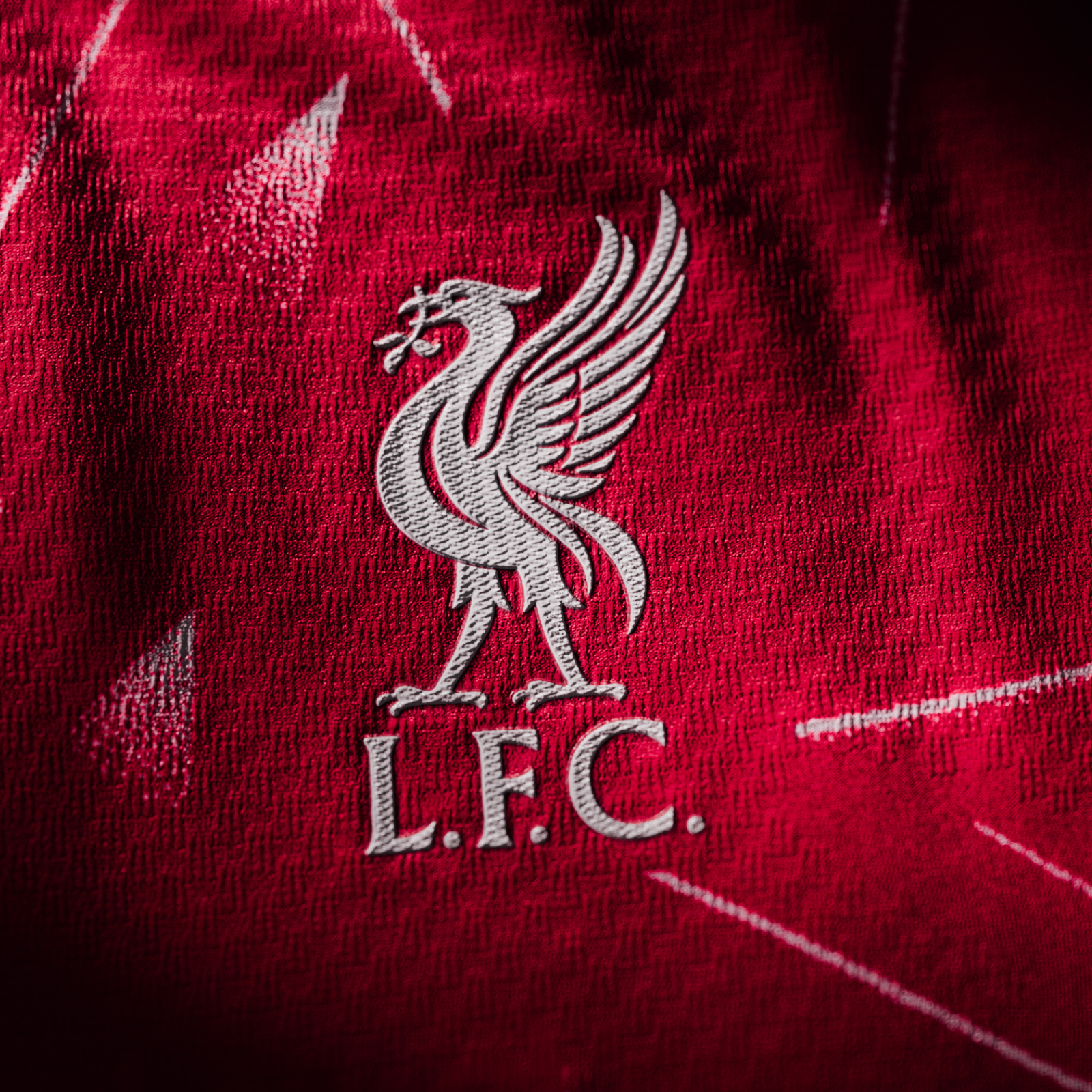 Visual mit dem Wappen des neuen Liverpool 26/27 Heimtrikots