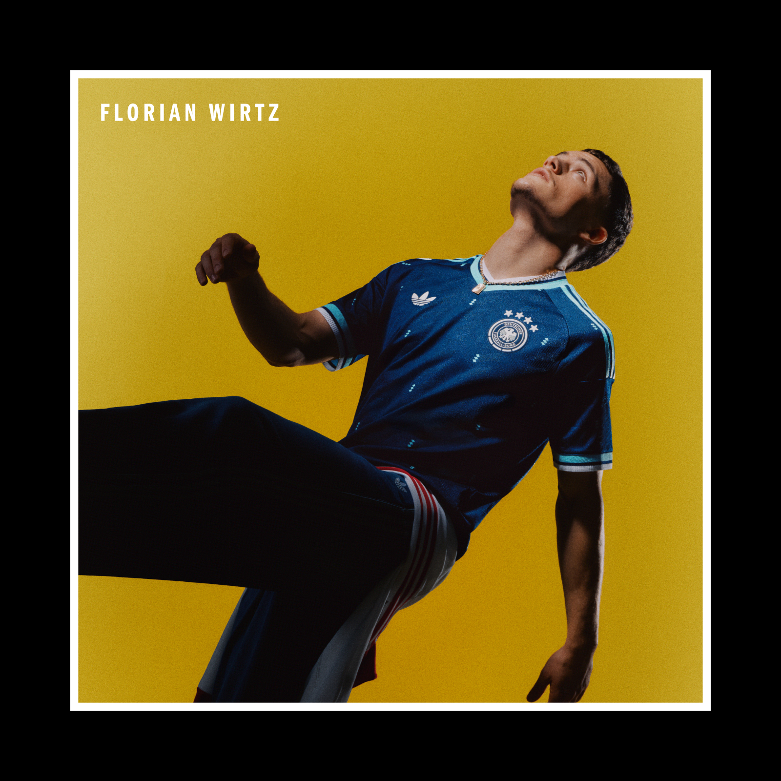 Visual mit Fans, die das neue Deutschland FIFA World Cup 26™ Auswärtstrikot tragen