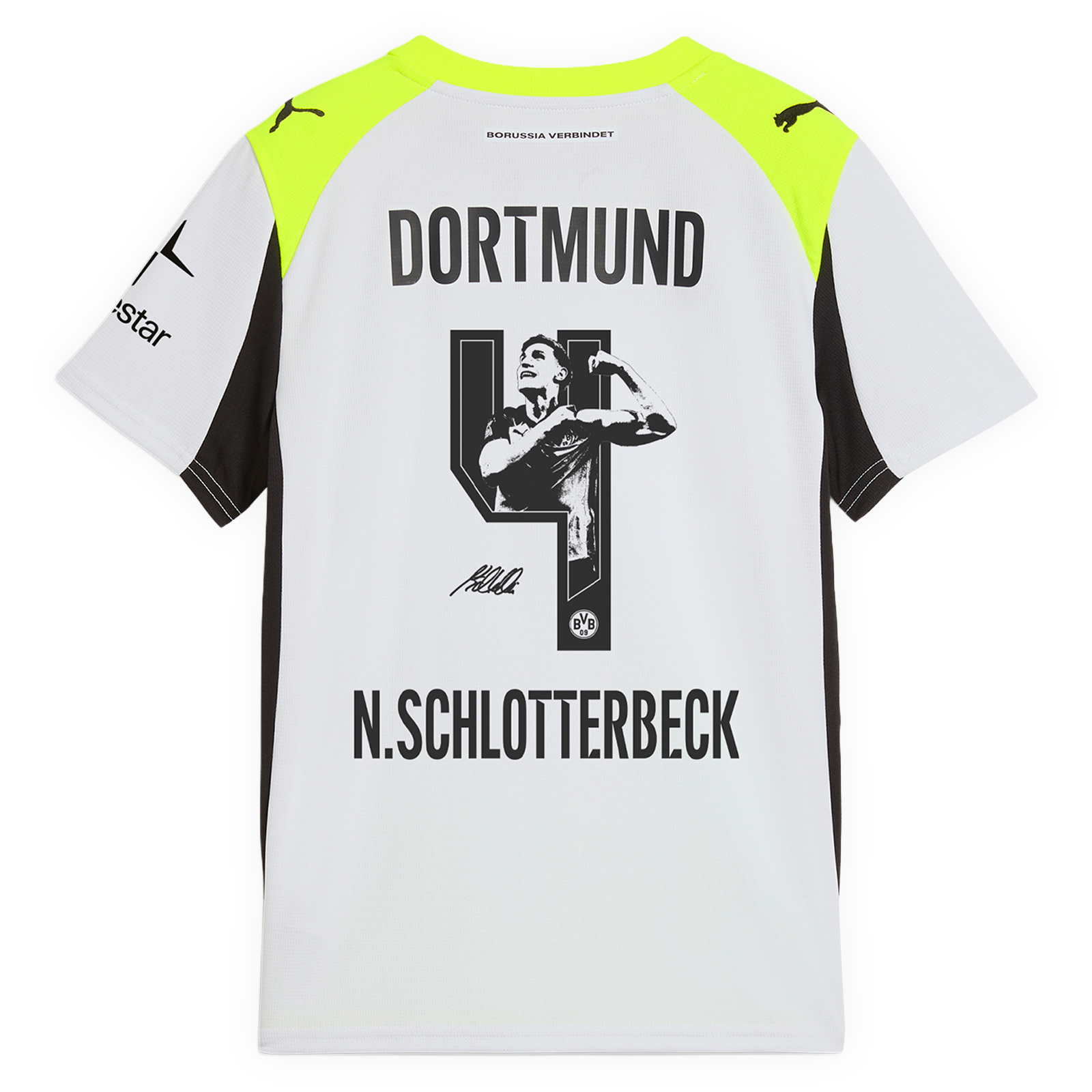 Unisex Puma Borussia Dortmund Auswärtstrikot 25/26