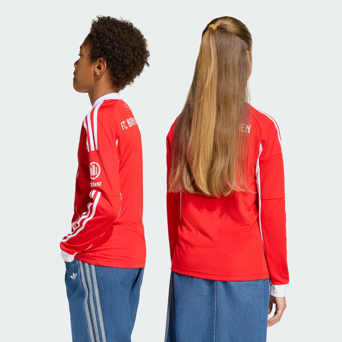 Adidas FC Bayern Kinder Heimtrikot Langarm 26/27 - Image 2
