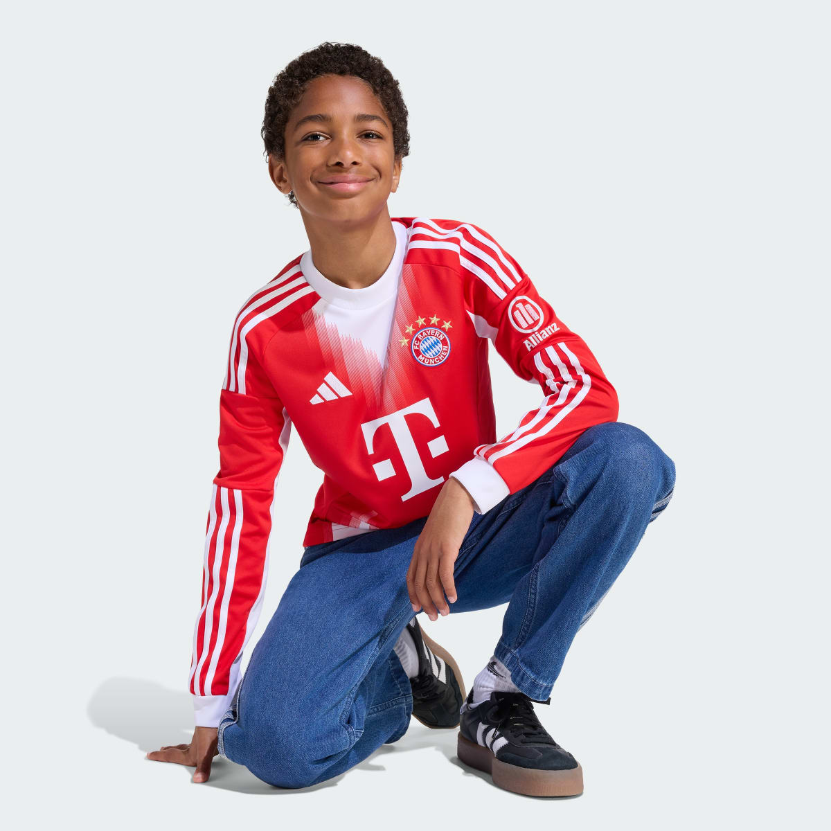 Adidas FC Bayern Kinder Heimtrikot Langarm 26/27 - Image 7