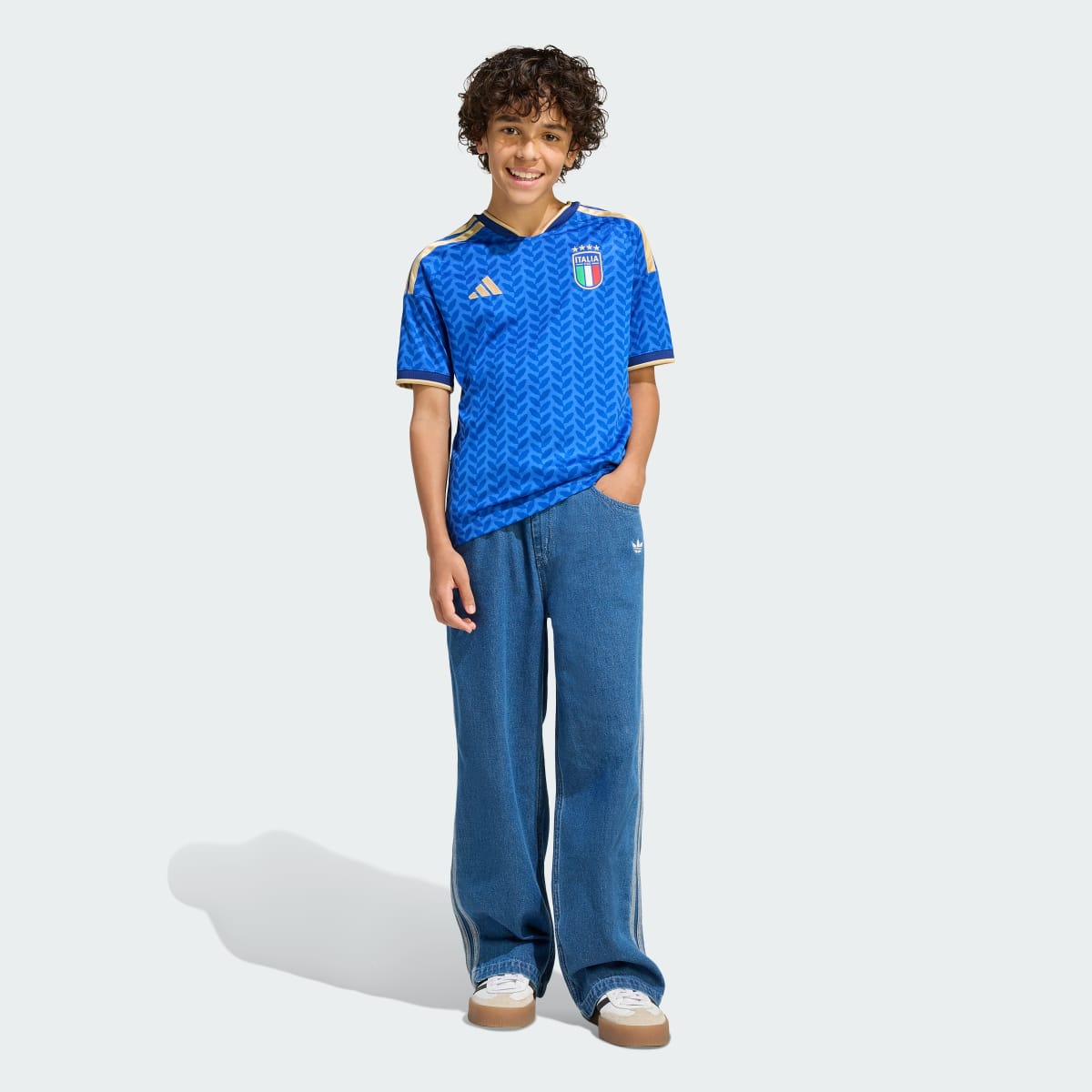 Adidas Italien Heimtrikot 26/27 Kinder - Image 5