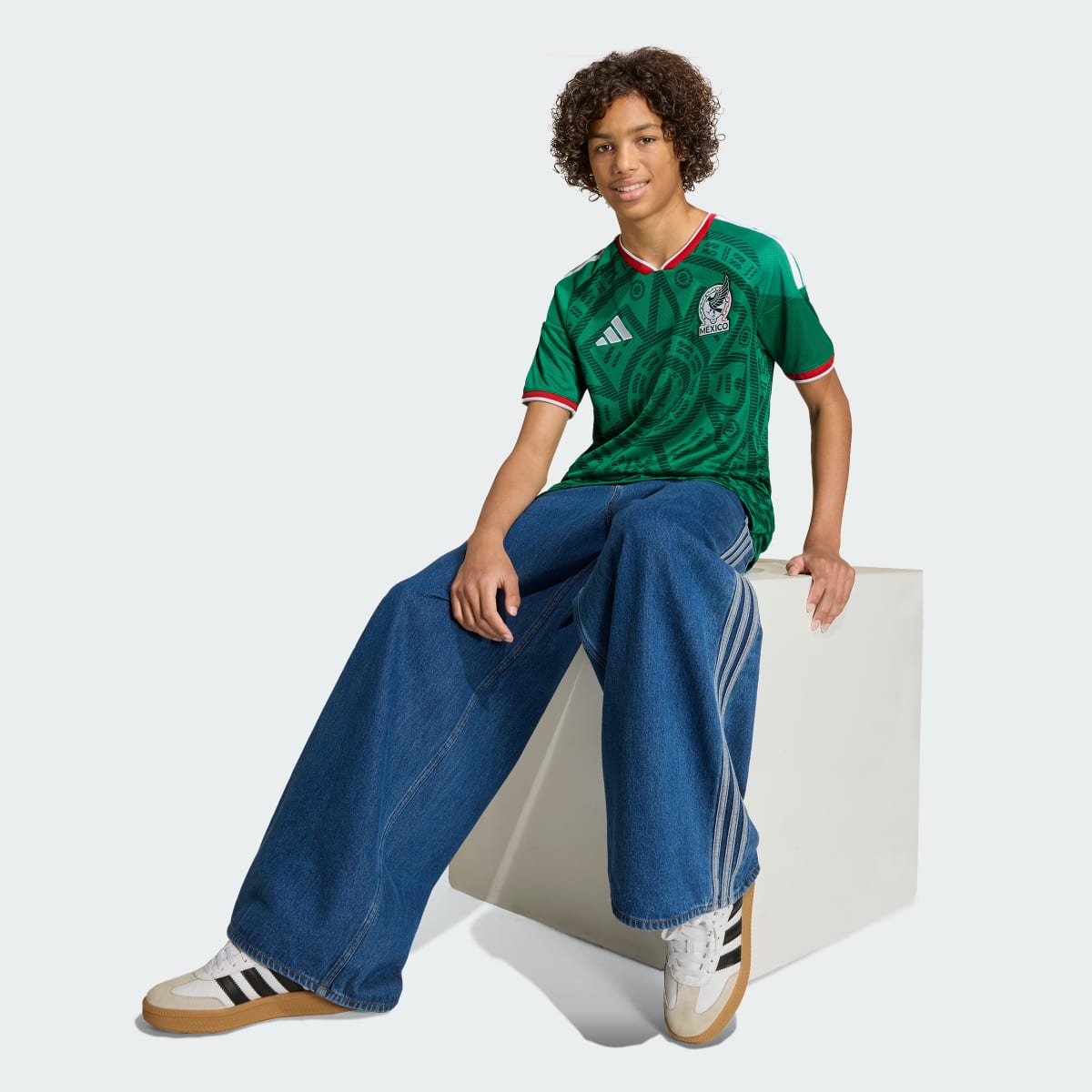 Adidas Mexiko Heimtrikot 26/27 Kinder - Image 3